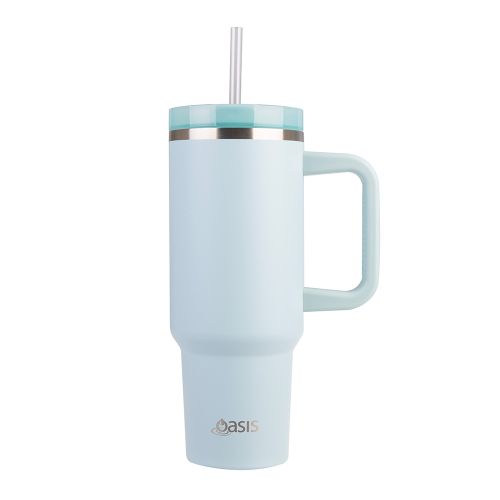 Oasis Insulated Tumbler With Straw Sea Mist 1.2l 