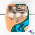 Hluru Kalimba 17 Key Whale in C Major