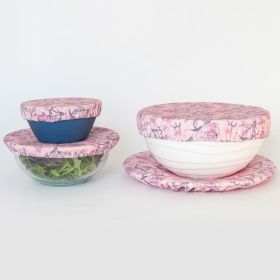 Buy 4MyEarth Reusable Food Cover Set Peonies Online