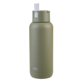 Oasis-water-bottle-moda-olivegreen-1L