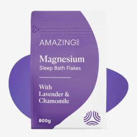 Buy Amazing Oils Magnesium Sleep Bath Flakes 800g Online