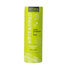 Buy Aotearoad Natural Deodorant Stick Zesty Bergamot and Lime Online