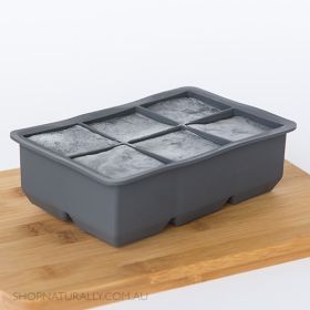 Buy Avanti Silicone 6 Cup King Ice Cube Tray Charcoal Online