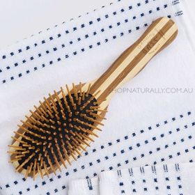 Buy Bass Brushes Bamboo Wood Hair Brush Large Oval Online