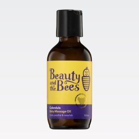 Buy Beauty and the Bees Baby Massage Oil Calendula 100ml Online