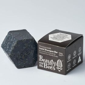 Buy Beauty and the Bees Shampoo Bar pH Balanced Scalp Scrub 100g Online