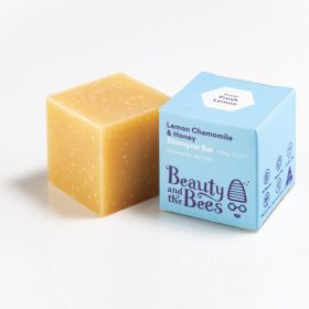 Buy Beauty and the Bees Shampoo Bar Lemon & Chamomile 120g Online