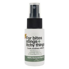 Bug Grrr Off for bites stings + itchy things 100% natural spray 50ml