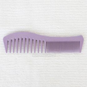 Buy The Happy Sparrow Wide & Fine Tooth Comb - Purple online