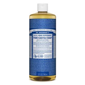 Buy Dr Bronner's Pure Castile Soap Peppermint Online