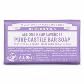 Buy Dr Bronner's Pure Castile Bar Soap Lavender Online