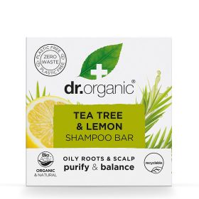 Dr Organic Tea Tree & Lemon Shampoo Bar