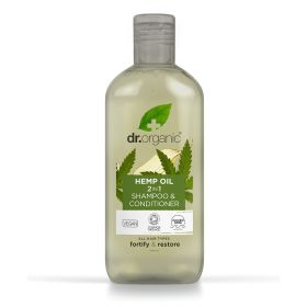 Buy Dr Organic Hemp Oil 2 in 1 Shampoo & Conditioner 265ml Online