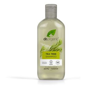 Buy Dr Organic Tea Tree Clarifying Shampoo for Oily Hair 265ml Online