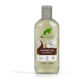 Buy Dr Organic Coconut Oil Shampoo for Thick & Curly Hair 265ml Online