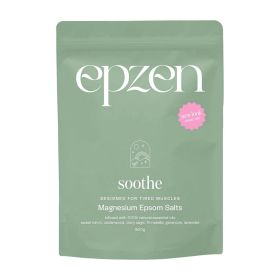 Buy Epzen Magnesium Epsom Salts Soothe 900g Online