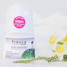 Buy Fresca Natural Deodorant Roll-on Wild Lavender Online