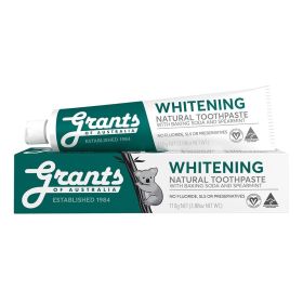 Buy Grants Natural Whitening Toothpaste Spearmint Online