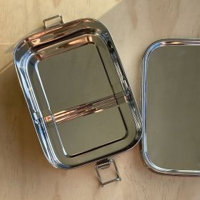 Aohea Stainless Steel Bento Lunch Box Leak Proof with 2 Sauce