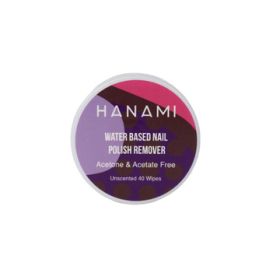 Buy Hanami Water Based Nail Polish Remover Wipes Unscented Online