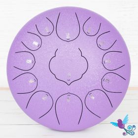 Buy Hluru 13 Note Lotus Tongue Drum Lavender Online