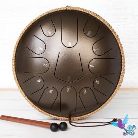 Buy Hluru 13 Note Mellow Tongue Drum Bronze Online