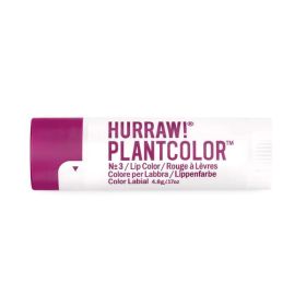 Buy Hurraw! Plant Colour No3 Richly Tinted Lip Balm 4.3g Online