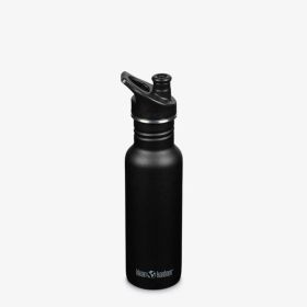 Buy Klean Kanteen Classic Water Bottle Black 532ml Online