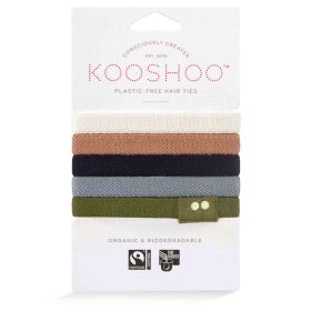 Buy Kooshoo Organic Hair Ties Original Flat Classics Online