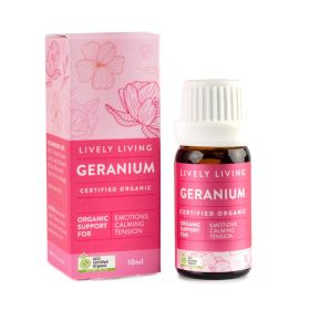 Buy Lively Living Essential Oil Geranium Online