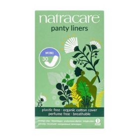 Buy Natracare Panty Liners Mini 30 Pack Online