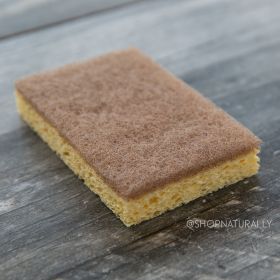 Buy Natural Value Walnut Scrubber Sponge Online