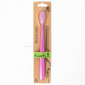 Nfco neon purple toothbrush