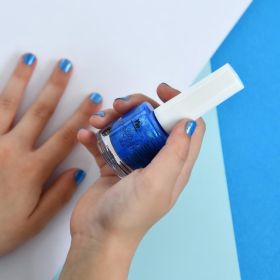 Buy No Nasties Water Based Peelable Nail Polish Mermaid Blue Online