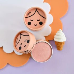 Buy No Nasties Kids Play Makeup Pressed Powder Blush Peach Online