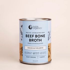 Nutra Organics Bone Broth Beef Powder Hearty Original 125g