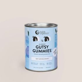 Nutra Organics Gutsy Gummies Blueberry 150g