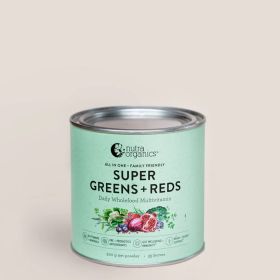 Nutra Organics Super Greens + Reds 300g