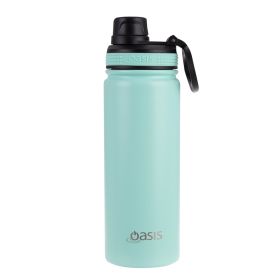 Buy Oasis 550ml insulated with screw lid in Mint