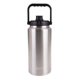 Oasis Insulated Water Bottle Jug with Handle Silver 3.8L