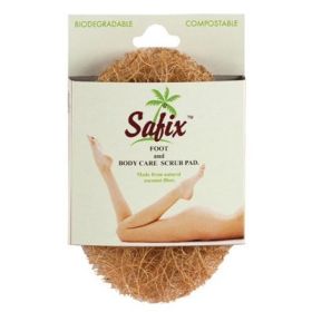 Buy Safix Biodegradable Coconut Fibre Foot & Body Scrub Pad Online