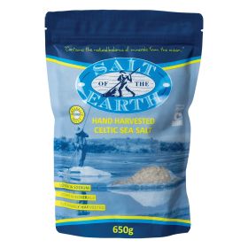 Salt Of The Earth Celtic Sea Salt Coarse 650g