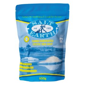 Salt Of The Earth Celtic Sea Salt Fine 650g