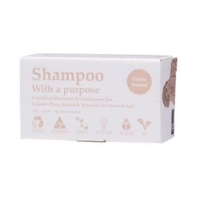 Buy Shampoo With A Purpose Shampoo & Conditioner Bar Colour Treated Online