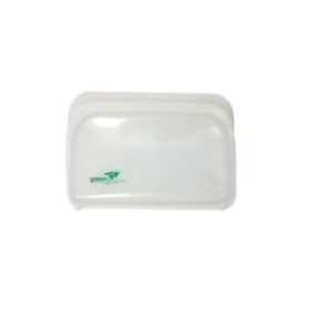 Buy Green Essentials Reusable Silicone Food Pouch Small Clear Online