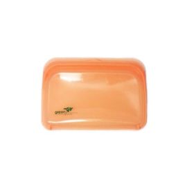 Buy Green Essentials Reusable Silicone Food Pouch Small Orange Online