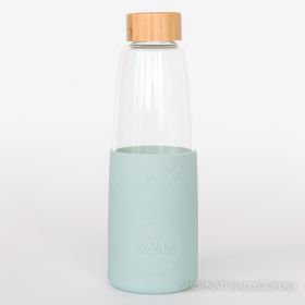 Buy Sol Glass Water Bottle Cool Cyan 850ml Online