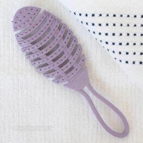 Buy The Happy Sparrow Soft Bristle Detangling Brush Purple