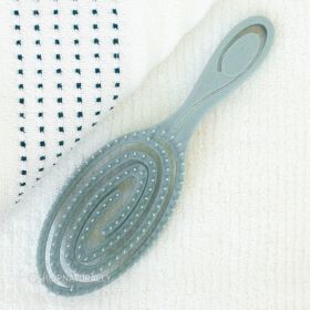 Buy The Happy Sparrow Spiral Detangling Brush Firm Bristles - Powder Blue online