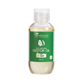 Buy Vrindavan Castor Oil 100% Natural 100ml Online